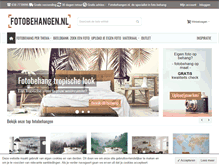 Tablet Screenshot of fotobehangen.nl